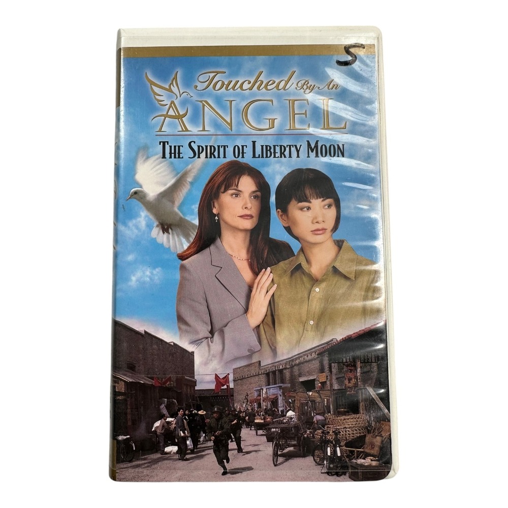 Touched by an Angel The Spirit of Liberty Moon VHS Movie 1998‎ CBS Video Drama